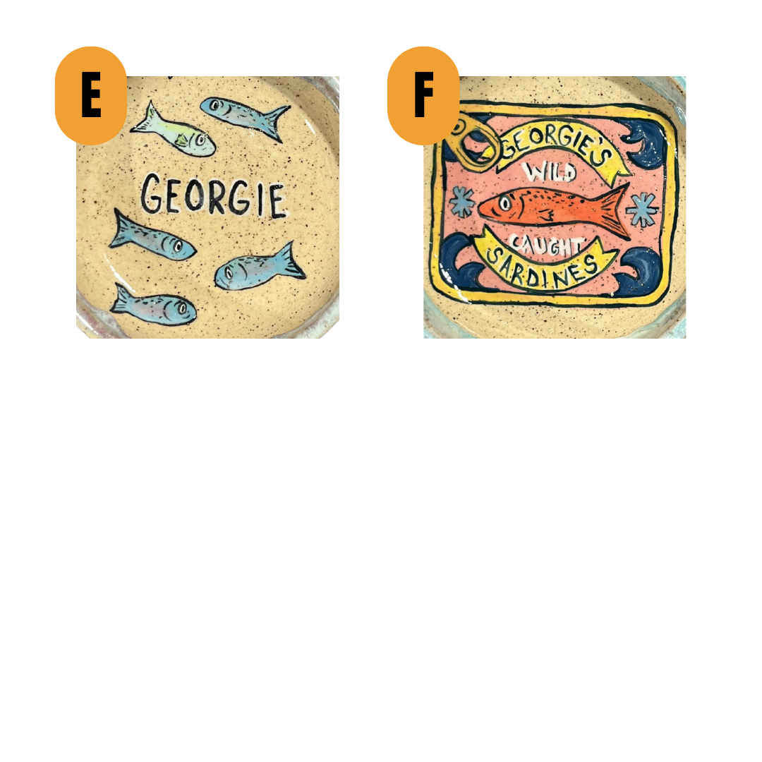 CUSTOM Pet BOWL (Deposit only)