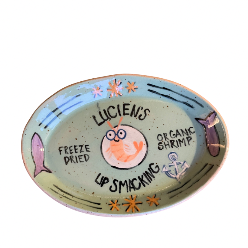 CUSTOM Oval Pet Plate (Deposit only)