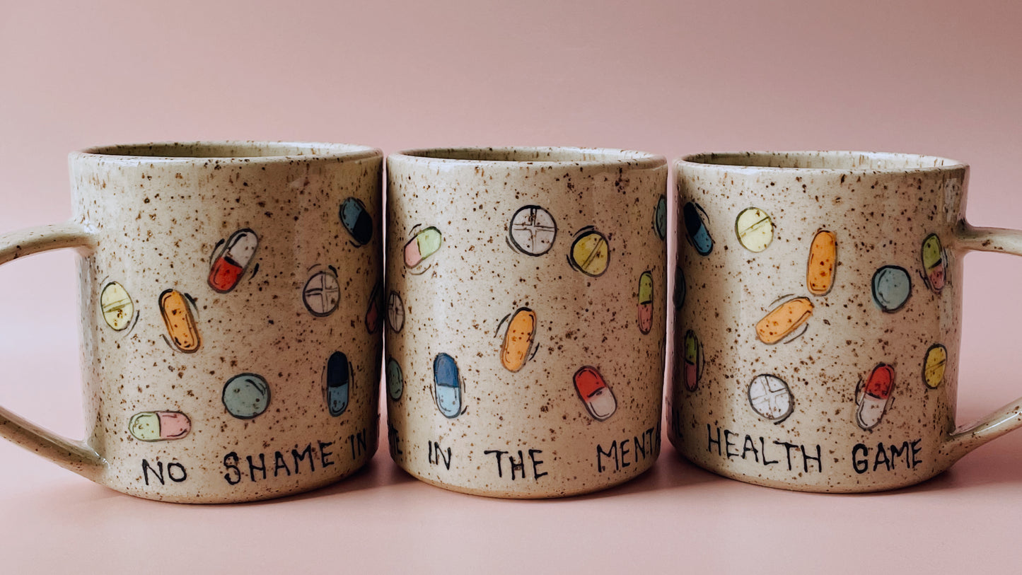 PRE ORDER - No Shame In The Mental Health Game Mug