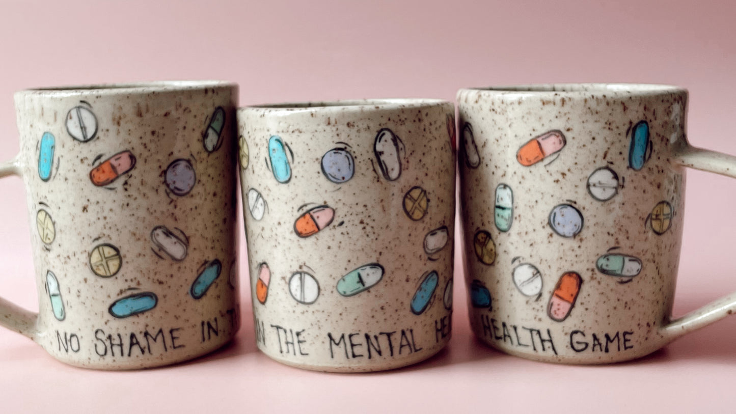 PRE ORDER - No Shame In The Mental Health Game Mug