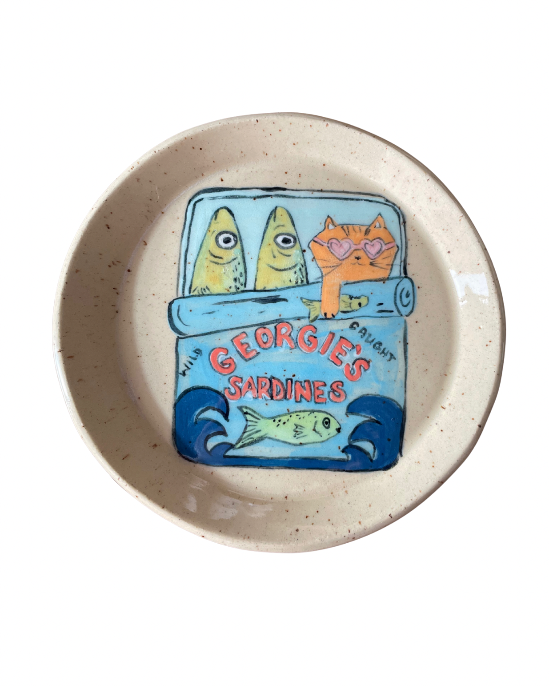 CUSTOM Circle Pet Plate (Deposit only)