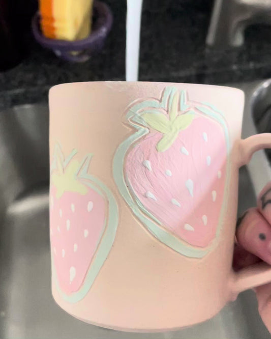 Pre Order NEW STRAWBERRY Mug - Deposit only!